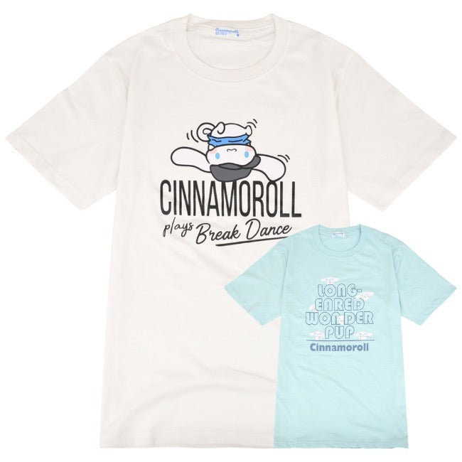シナモロール Tシャツ 半袖 プリント サンリオ キャラクターズ cr1142-202