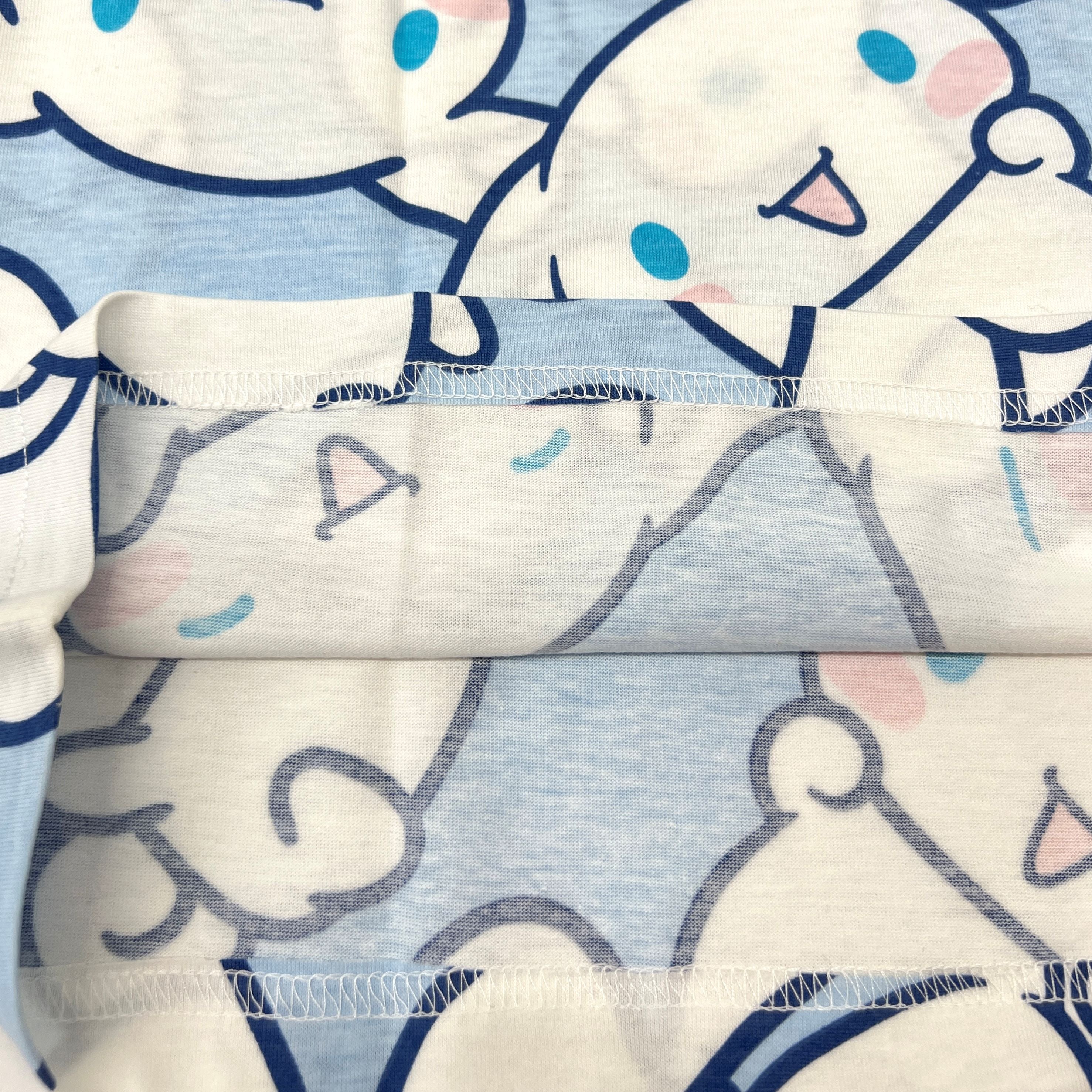 シナモロール 半袖 プリント Tシャツ 天竺 メンズ レディース サンリオ キャラクターズ sanrio cinnamoroll cr1162-50