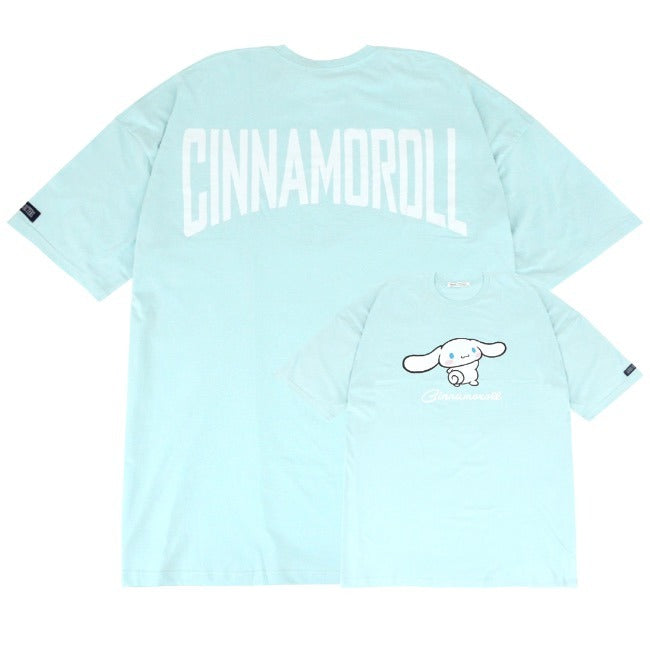 シナモロール ビッグ シルエット Tシャツ 半袖 ワンピース ルームウェア サンリオ キャラクターズ cr1742-304