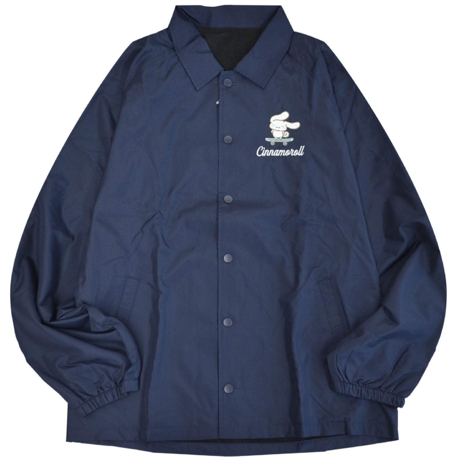 シナモロール コーチジャケット アウター 長袖 プリント サンリオ キャラクターズ SANRIO r1853-20