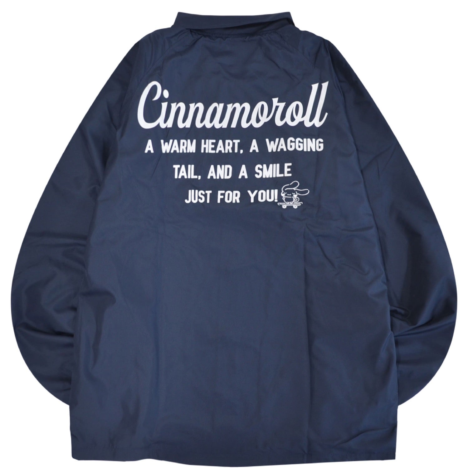 シナモロール コーチジャケット アウター 長袖 プリント サンリオ キャラクターズ SANRIO r1853-20