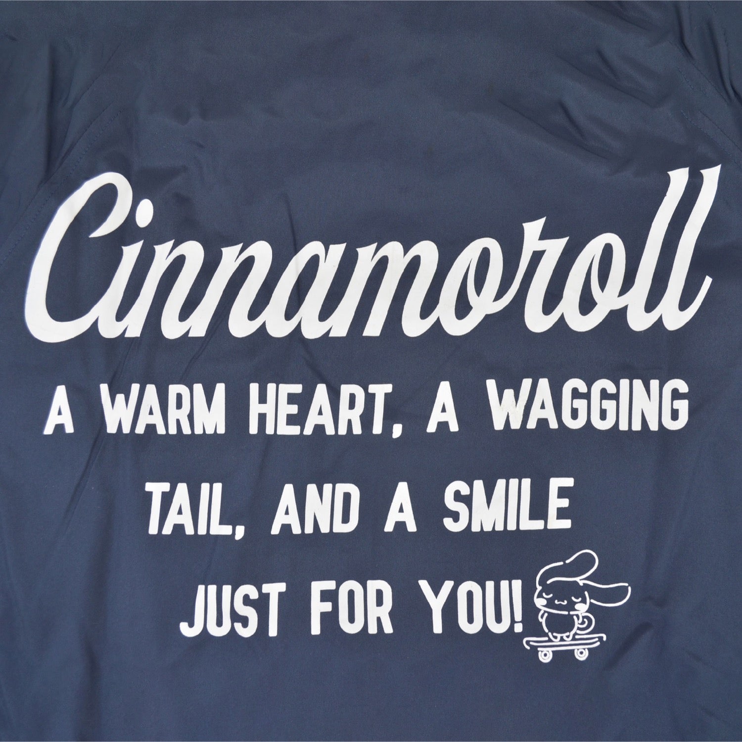 シナモロール コーチジャケット アウター 長袖 プリント サンリオ キャラクターズ SANRIO r1853-20