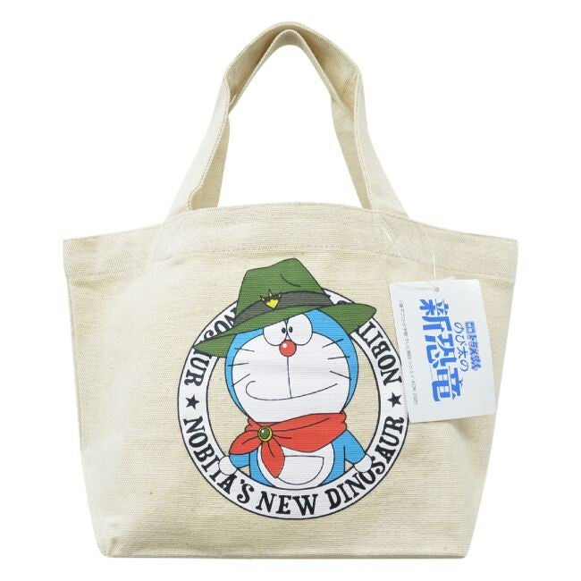 ドラえもん ミニ トートバッグ ランチバッグ のび太の新恐竜 映画 公開記念商品！ エコバッグや通学時のサブバックとして お弁当と水筒を入れるのにもジャストサイズ お子様の習い事にもバッチリです 男女兼用ドラえもん ドラエモンどらえもん DORAEMON dr-201
