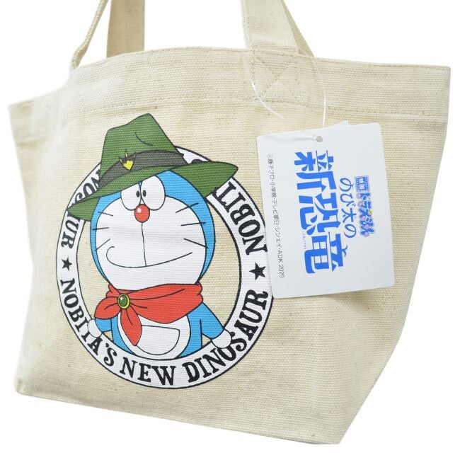 ドラえもん ミニ トートバッグ ランチバッグ のび太の新恐竜 映画 公開記念商品！ エコバッグや通学時のサブバックとして お弁当と水筒を入れるのにもジャストサイズ お子様の習い事にもバッチリです 男女兼用ドラえもん ドラエモンどらえもん DORAEMON dr-201