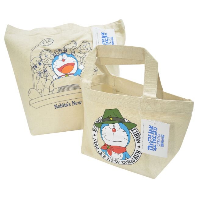 ドラえもん トートバッグ のび太の新恐竜 映画公開 記念商品！ エコバッグや通学時のサブバックとして お子様の習い事にもバッチリです 男女兼用  ドラえもん ドラエモン どらえもん DORAEMON dr-202