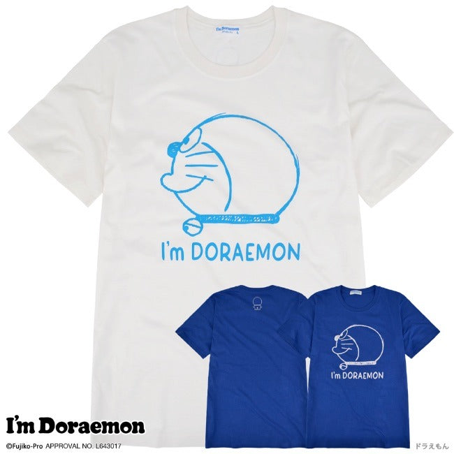 アイム ドラえもん プリント フェイス Tシャツ 半袖 春夏 I'm Doraemon dr1132-419