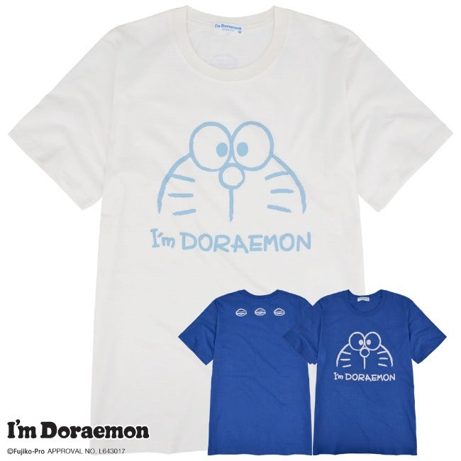 アイム ドラえもん Tシャツ 半袖 フェイス プリント I'm Doraemon メンズ レディース dr1132-421