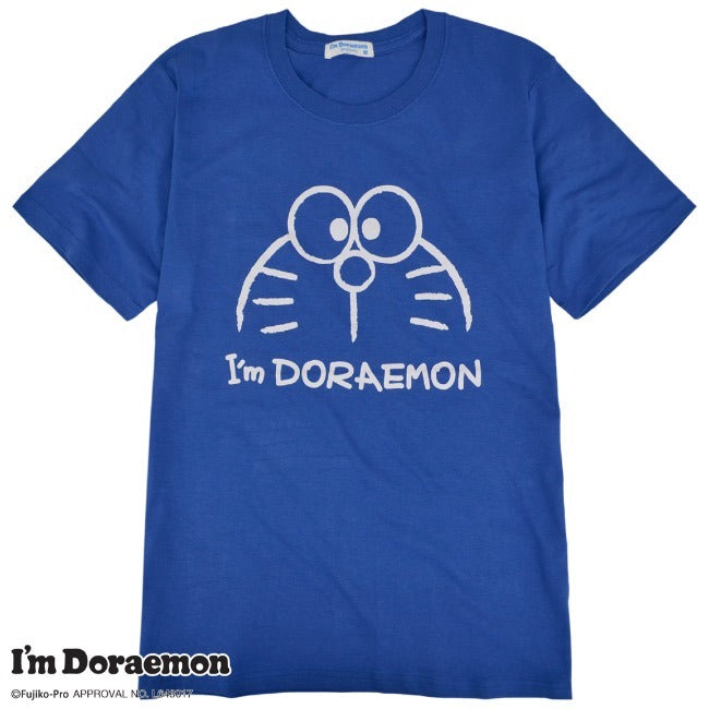 アイム ドラえもん Tシャツ 半袖 フェイス プリント I'm Doraemon メンズ レディース dr1132-421
