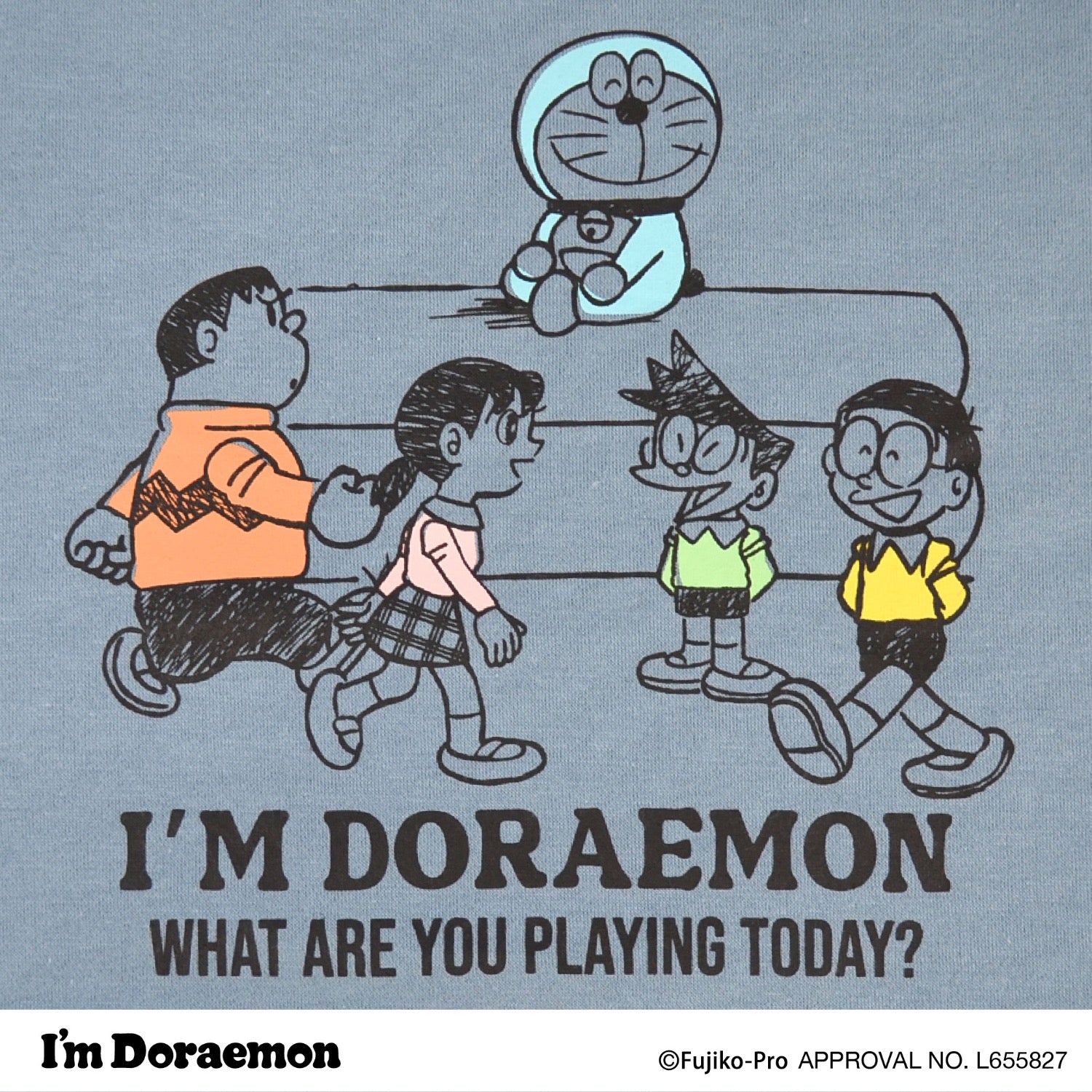 アイム ドラえもん トレーナー 裏起毛 プリント 刺繍 ロゴ I'm Doraemon メンズ レディース dr1344-71