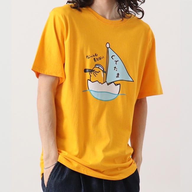 ぐでたま Tシャツ 半袖  プリント サンリオ キャラクターズ メンズ レディース gd1142-203