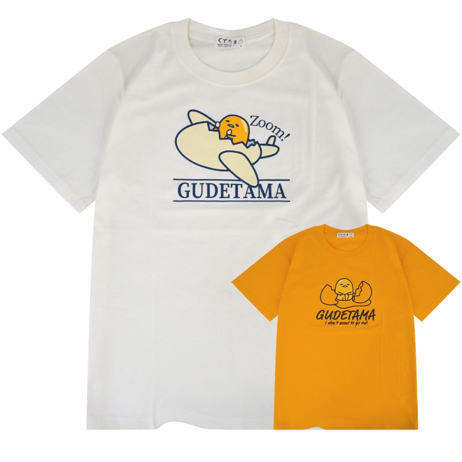 ぐでたま Tシャツ 半袖 プリント トップス サンリオ キャラクターズ メンズ レディース gd1152-192