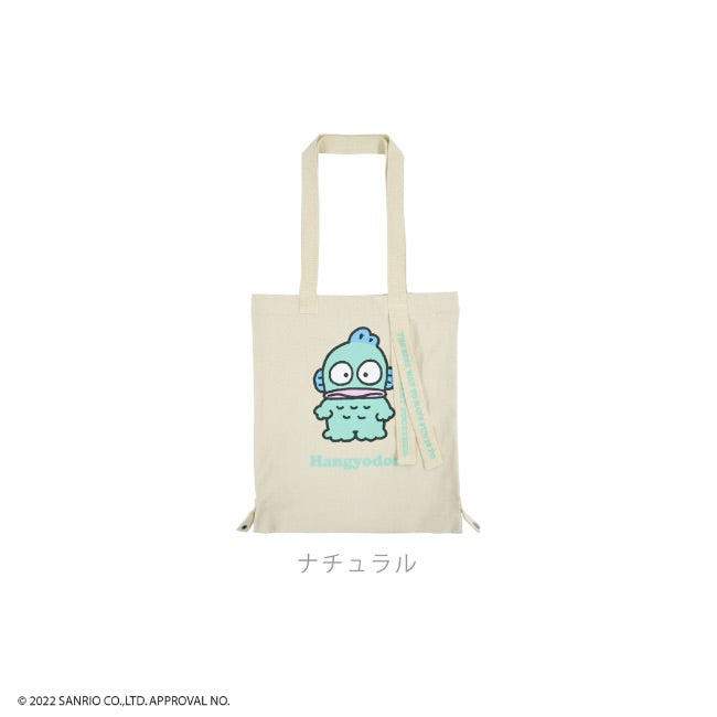 ハンギョドン  トート バケット バッグ 2WAY お買い物袋 エコバッグ  グッズ サンリオ キャラクターズ hg-1000