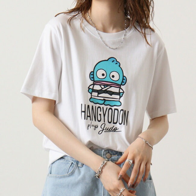 ハンギョドン  Tシャツ 半袖 プリント トップス サンリオ キャラクターズ hg1142-204