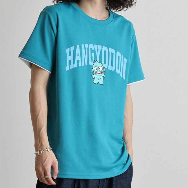 ハンギョドン Tシャツ 速乾 ドライ 半袖 サンリオ キャラクターズ 夏 メンズ レディース hg1142-317