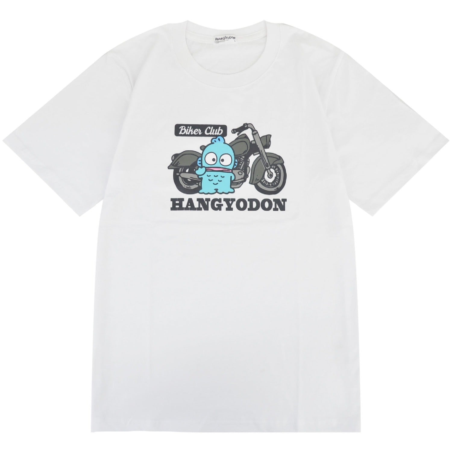 ハンギョドン 半袖 Tシャツ ワンポイント バイク 春夏 サンリオ キャラクターズ hg1152-186