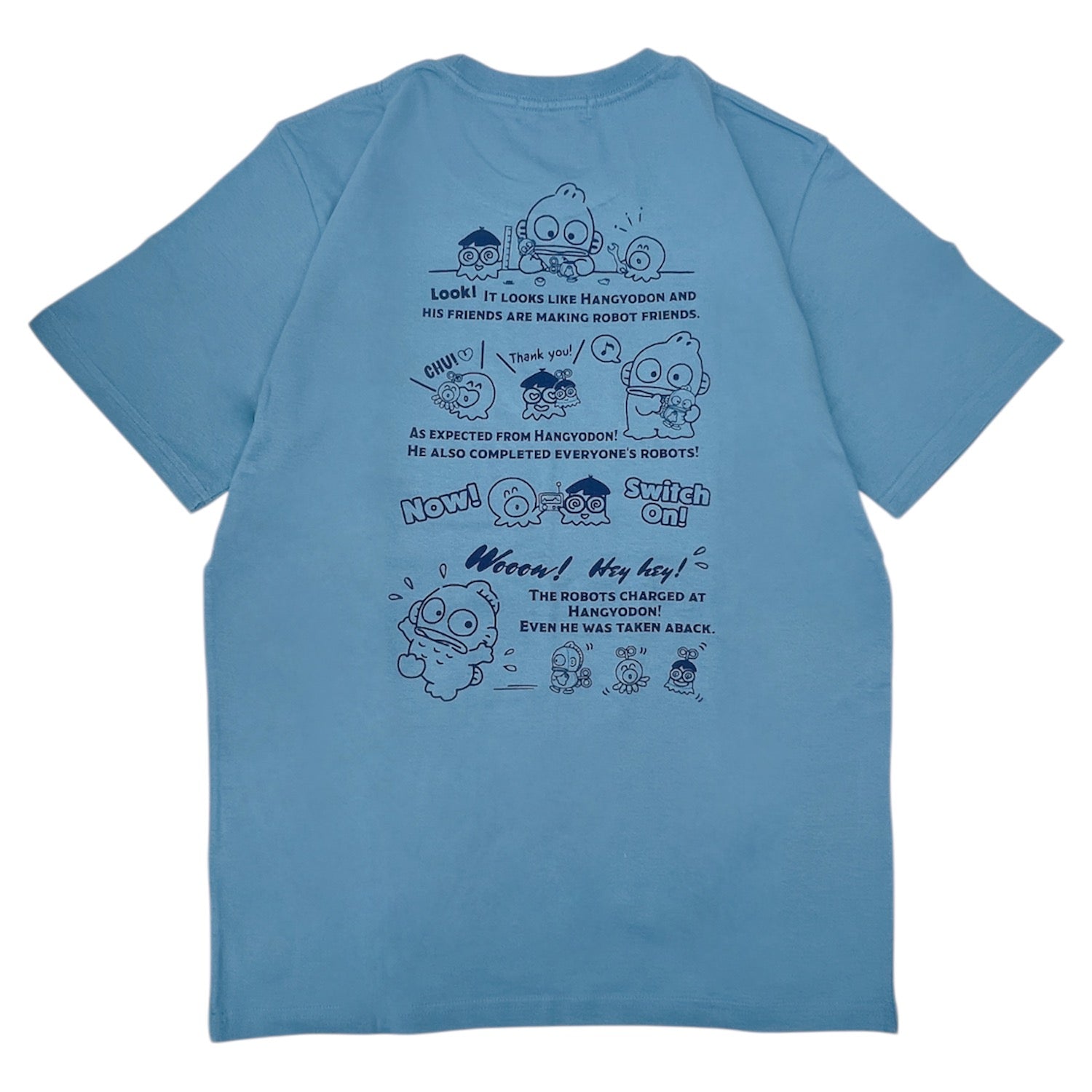 ハンギョドン 半袖 プリント Tシャツ 天竺 レディース メンズ サンリオ キャラクターズ sanrio hangyodon hg1162-47