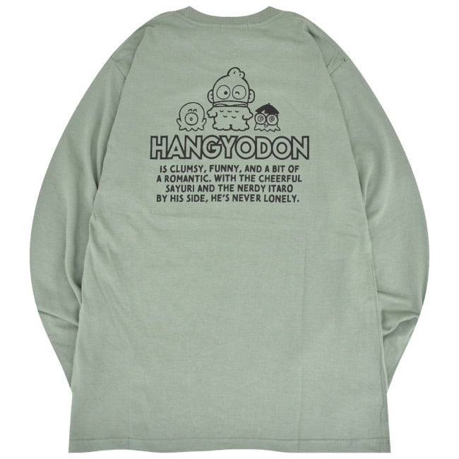 ハンギョドン Tシャツ 長袖 ロンT サンリオ キャラクターズ プリント メンズ レディース hg1243-31