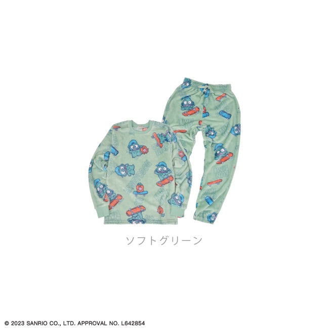 ハンギョドン サンリオ キャラクターズ トップス ボトムス セット  長袖 パンツ ボア フリース hg1634-588