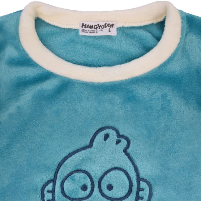 ハンギョドン トレーナー スウェット パンツ フリース セットアップ ルームウェア 部屋着 パジャマ サンリオ キャラクターズ hg1644-91