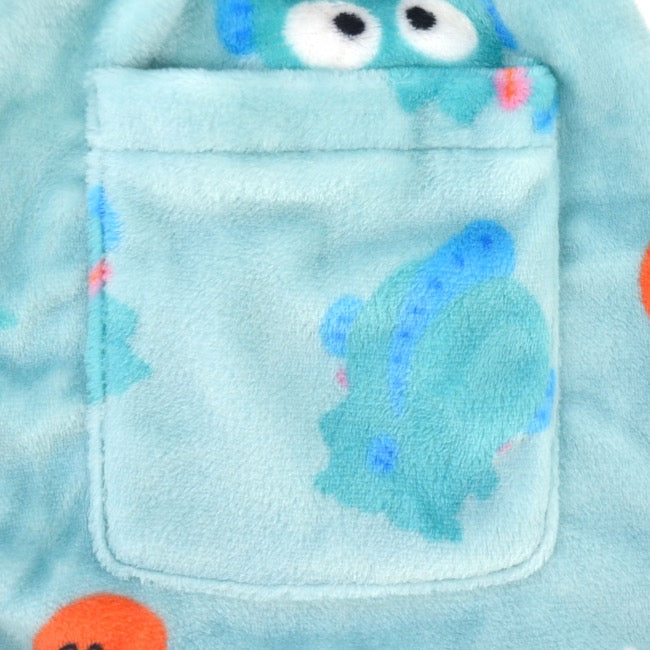 ハンギョドン トレーナー スウェット パンツ フリース セットアップ 総柄 ルームウェア 部屋着 パジャマ サンリオ キャラクターズ hg1644-97