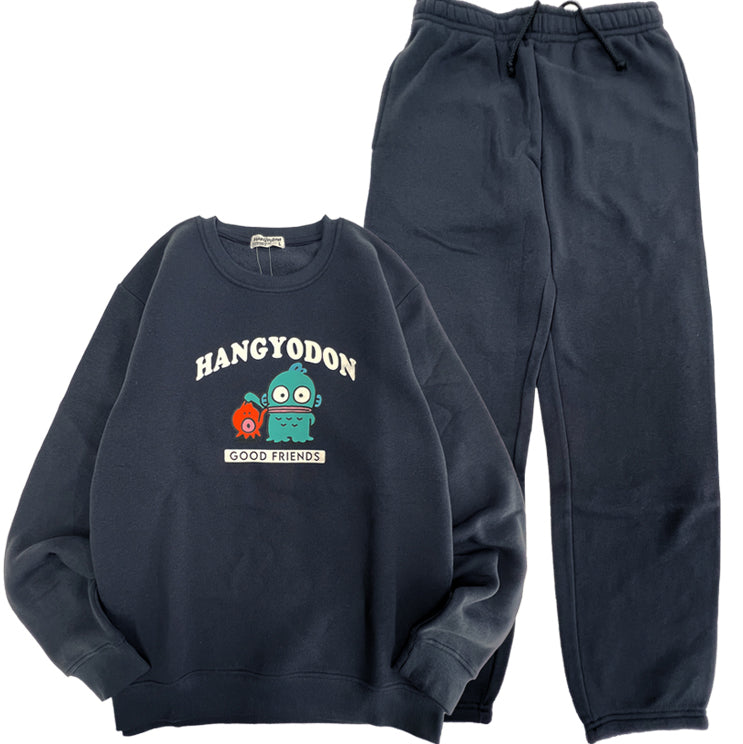 サンリオキャラクターズ あったか ルームウェア セットアップ 秋冬 部屋着 裏起毛 1654sanrio-shopify