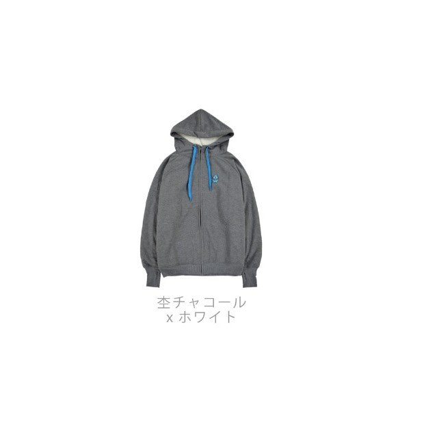 Sanrio characters ロング丈 裏ボア パーカー ハンギョドン サンリオ キャラクターズ hg1824-706