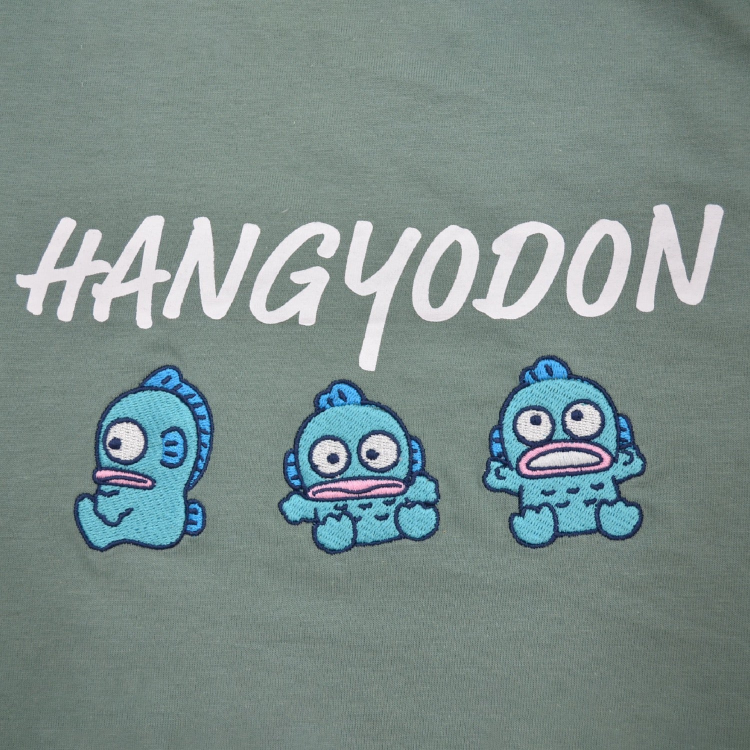 ハンギョドン Tシャツ ワンピース 半袖 プリント トップス ビッグTシャツ 大きいサイズ サンリオ キャラクターズ レディース hg2752-265