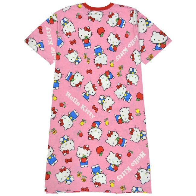 ハローキティ Tシャツ 半袖 ビッグ レディース ワンピース サンリオ キャラクターズ hk1142-303