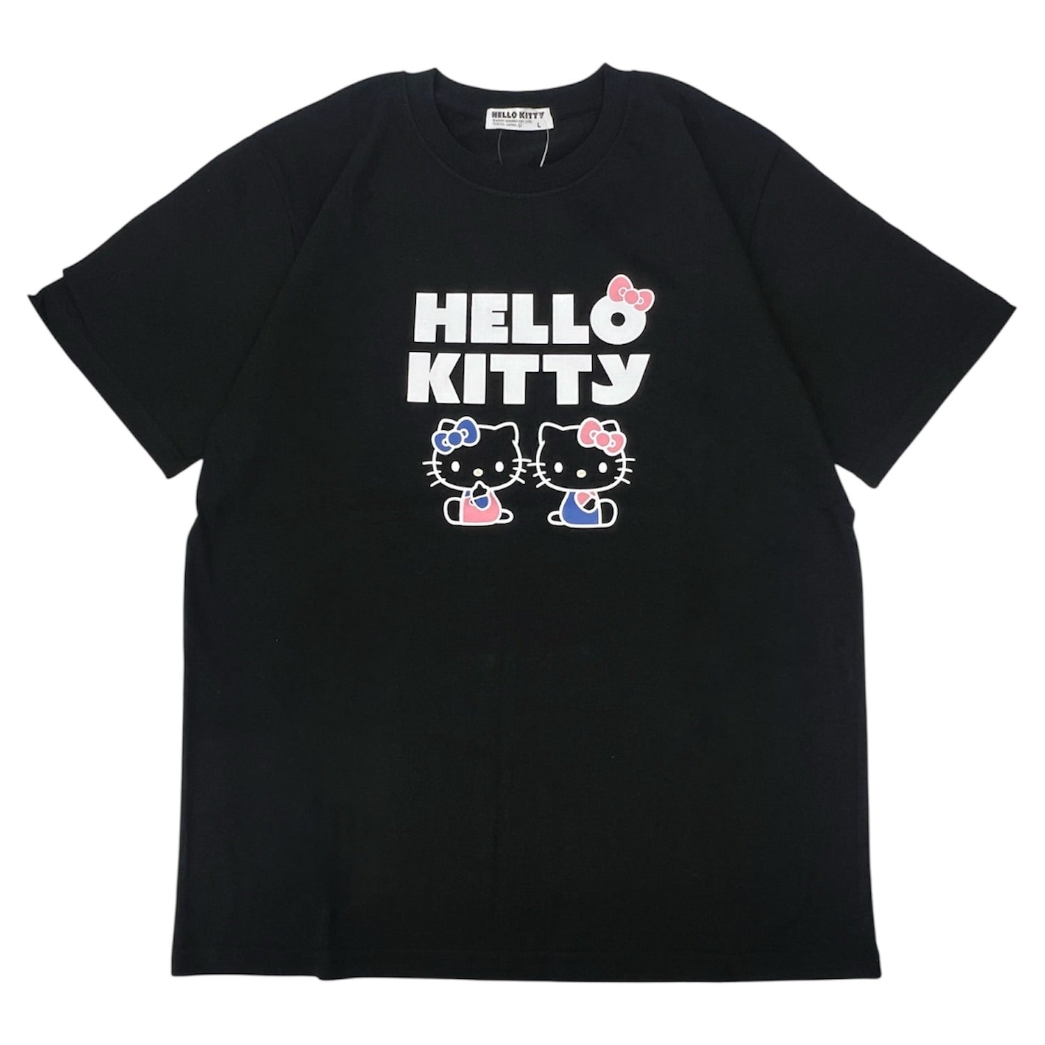ハローキティ 半袖 Tシャツ 刺繍 ポケット付き プリント 天竺 サンリオ キャラクターズ hellokitty sanrio hk1162-48