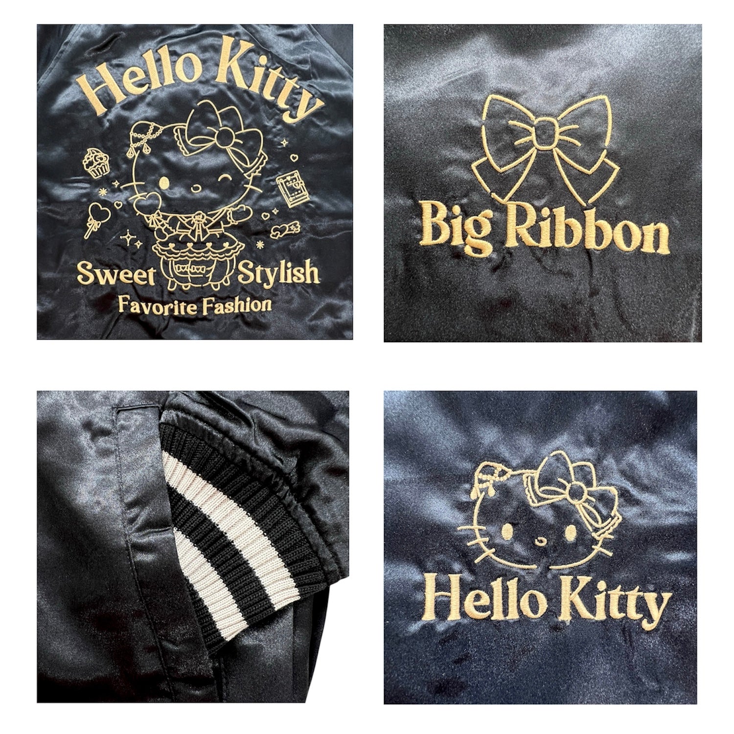 ハローキティ リバーシブルスカジャン 長袖 サンリオ HELLO KITTY キャラクターズ ファッション グッズ  SANRIO hk1853-33