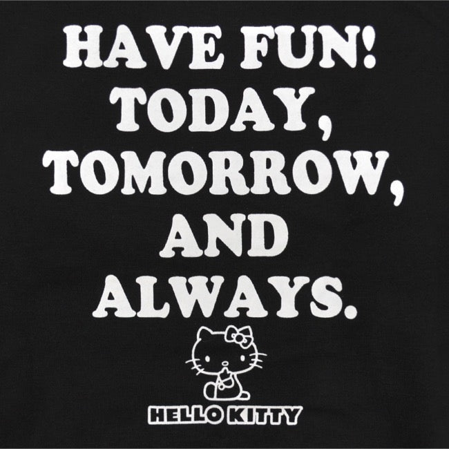 ハローキティ パーカー 裏起毛 スウェット キッズ 子供 ビッグシルエット オーバーサイズ サンリオ キャラクターズ hk6344-173