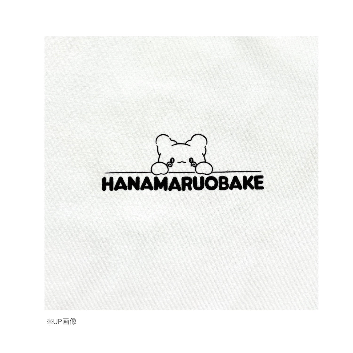 はなまるおばけ プリント 半袖 Tシャツ トップス 天竺  夏 レディース メンズ HANAMARUOBAKE ho1162-259
