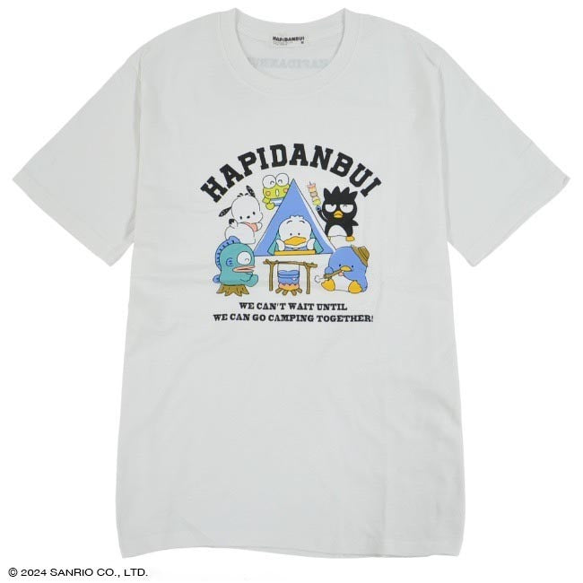 はぴだんぶい  Tシャツ プリント 半袖 サンリオ キャラクターズ hv1132-243