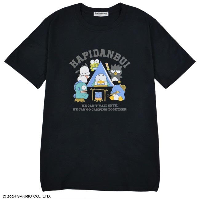はぴだんぶい  Tシャツ プリント 半袖 サンリオ キャラクターズ hv1132-243