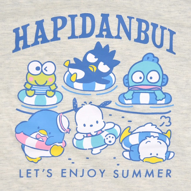 はぴだんぶい Tシャツ 半袖 プリント M L LL サンリオ キャラクターズ hv1142-206