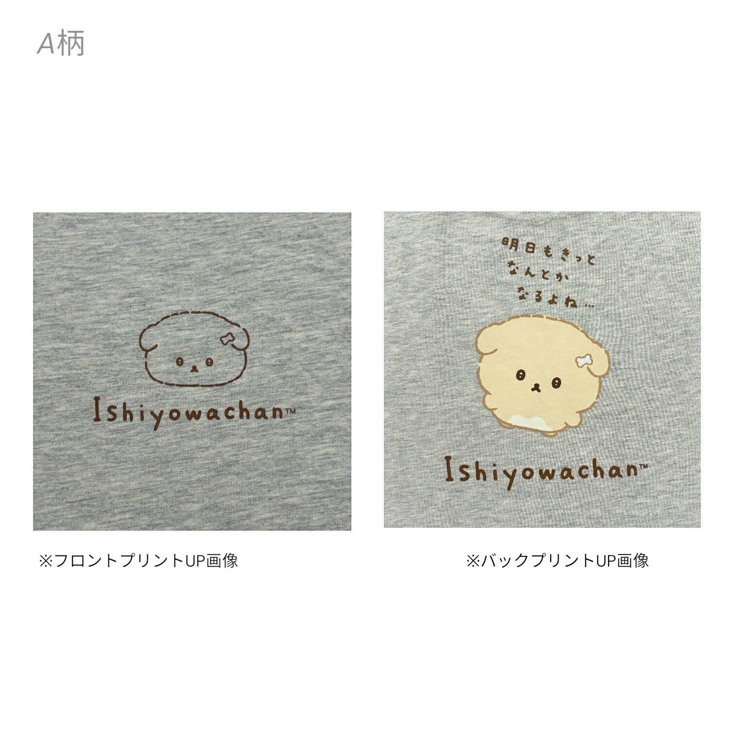 いしよわちゃん ゆったりシルエット 半袖 Ｔシャツ トップス プリント ドロップショルダー 天竺 綿 春夏 ic2162-45