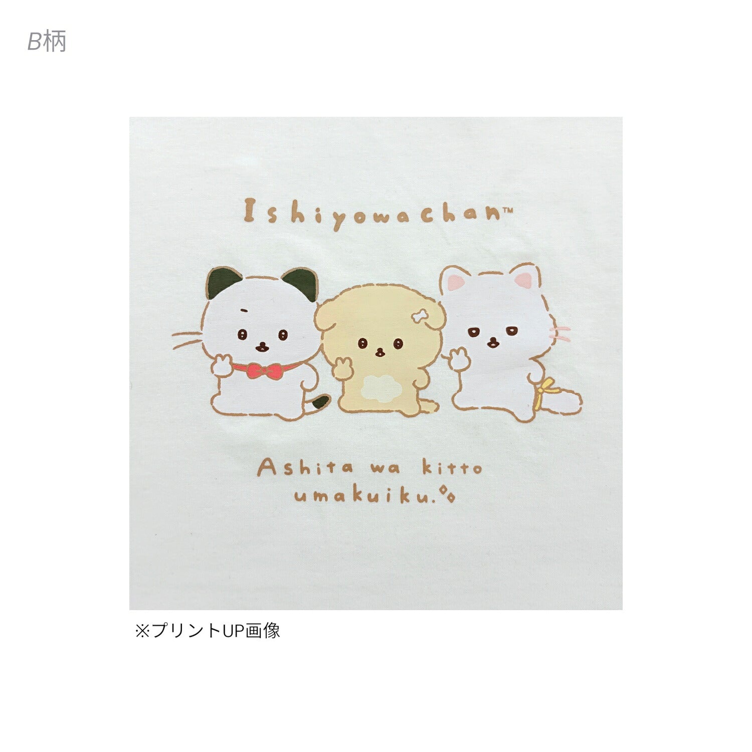 いしよわちゃん ゆったりシルエット 半袖 Ｔシャツ トップス プリント ドロップショルダー 天竺 綿 春夏 ic2162-45