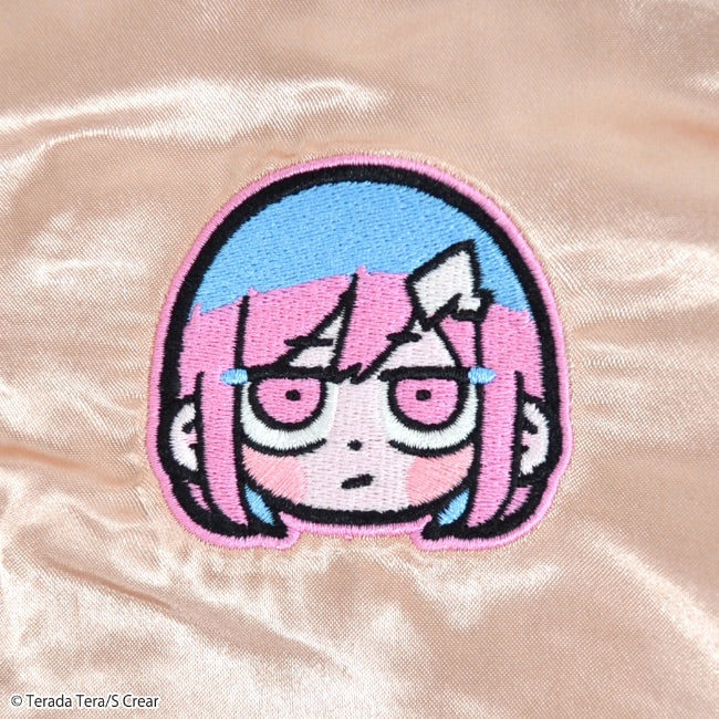 寺田てら スカジャン ピンク tt1833-704-PinkxSilv