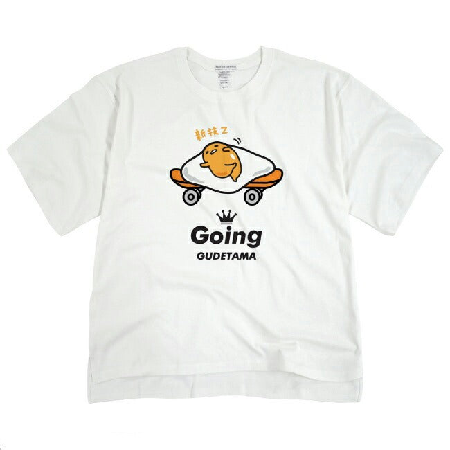 ぐでたま Tシャツ スケボー ストリート  半袖 M L LL サンリオ キャラクターズ san-gd1