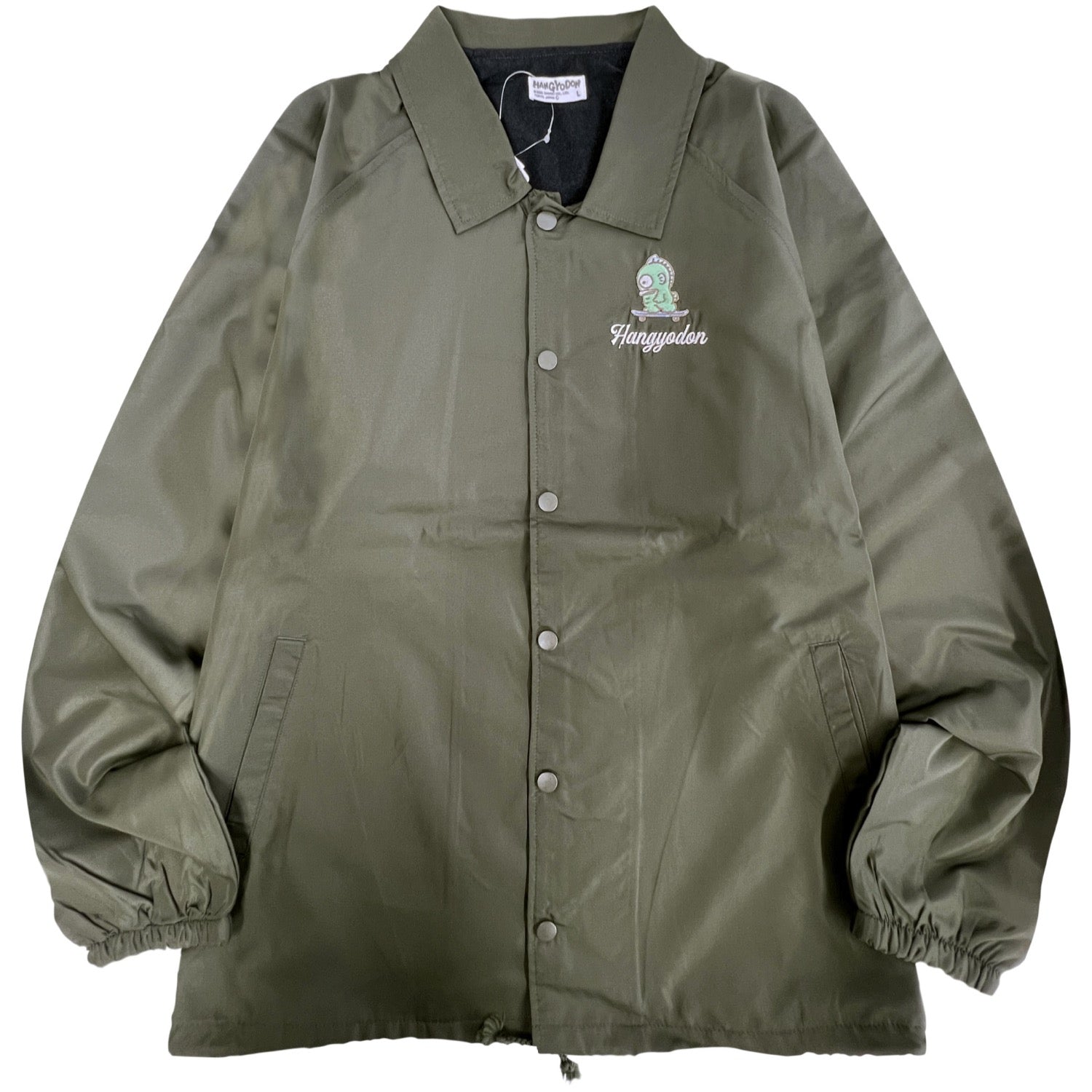 ハンギョドン コーチジャケット アウター 長袖 プリント サンリオ キャラクターズ SANRIO hg1853-21