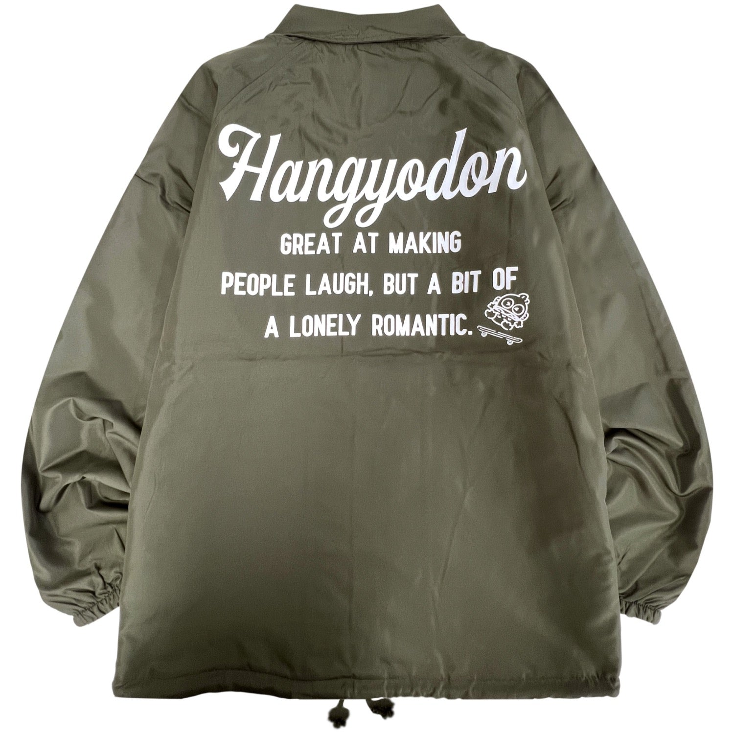 ハンギョドン コーチジャケット アウター 長袖 プリント サンリオ キャラクターズ SANRIO hg1853-21