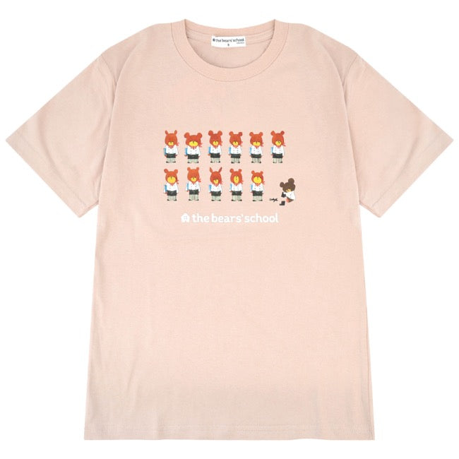 くまのがっこう Tシャツ 半袖 レディース ジャッキー くまのこ プリント kg2142-373