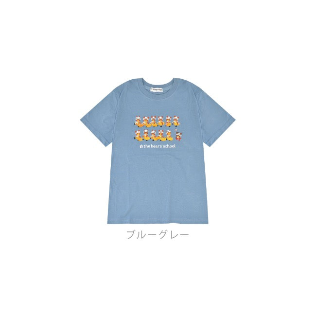 くまのがっこう Tシャツ 半袖 レディース ジャッキーのじてんしゃりょこう プリント kg2142-374