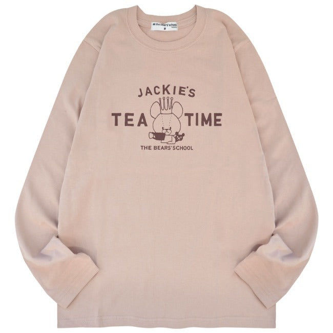 くまのがっこう Tシャツ 長袖 レディース ジャッキー プリント kg2243-106
