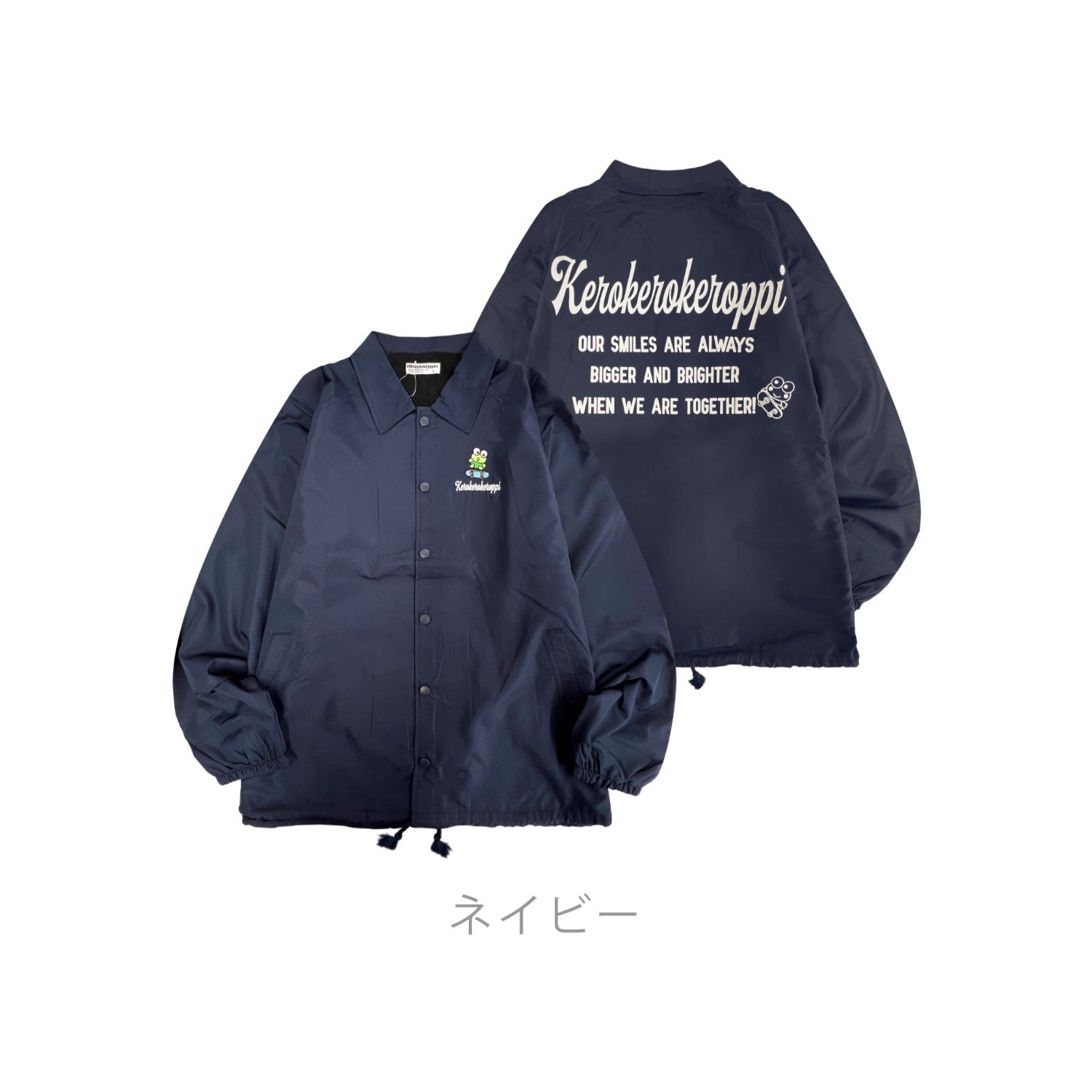 けろけろけろっぴ コーチジャケット アウター 長袖 プリント サンリオ キャラクターズ kk1853-23