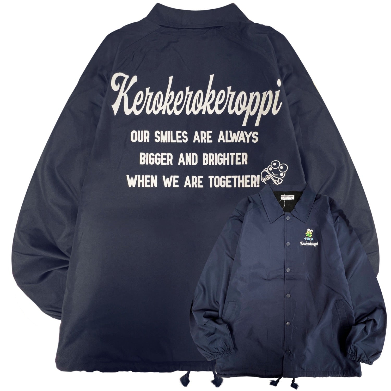 けろけろけろっぴ コーチジャケット アウター 長袖 プリント サンリオ キャラクターズ kk1853-23