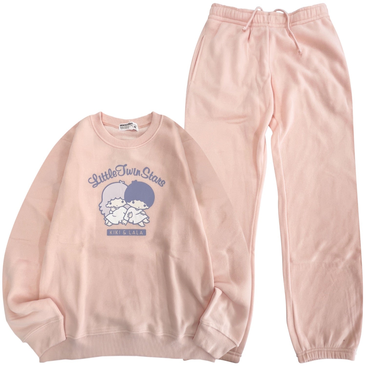 サンリオキャラクターズ あったか ルームウェア セットアップ 秋冬 部屋着 裏起毛 1654sanrio-shopify