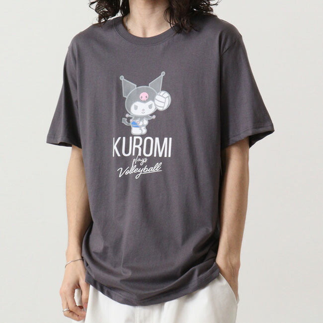 クロミ Tシャツ 半袖 プリント M L LL サンリオ キャラクターズ ku1142-207