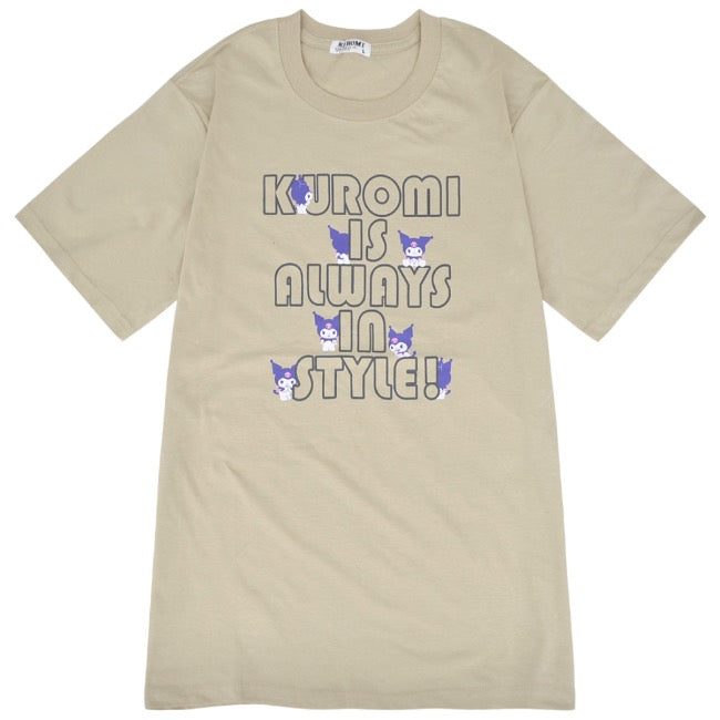 クロミ Tシャツ 半袖 プリント M L LL サンリオ キャラクターズ ku1142-207