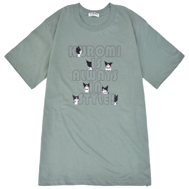 クロミ Tシャツ 半袖 プリント M L LL サンリオ キャラクターズ ku1142-207